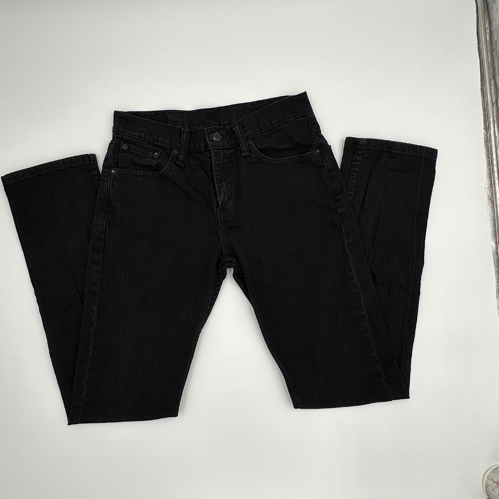 Levi's Strauss and Co. 511 Black Skinny Fit Men's Jeans 29X32 5 Pocket Styling